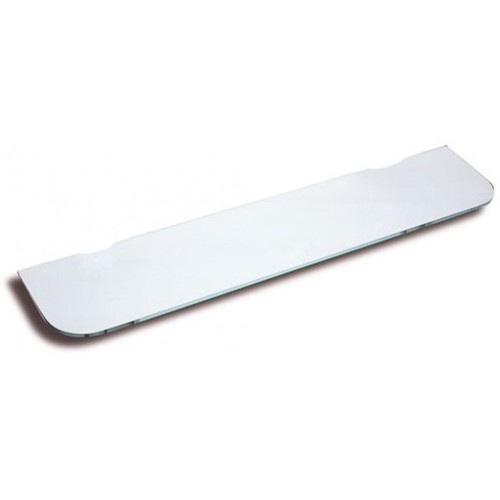NOVASERVIS náhradní sklo rovné zaoblené k polici se zábradlím 6352,X