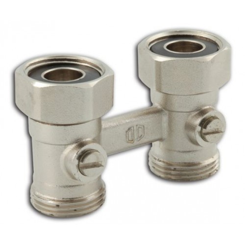 NOVASERVIS radiátorový uzavírací ventil dvojitý přímý 3/4" RA351/25 NOVASERVIS radiátorový uzavírací ventil dvojitý přímý 3/4" RA351/25