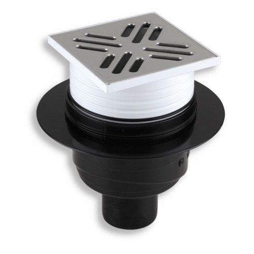 NOVASERVIS podlahová vpusť spodní nerez 50mm 451,0