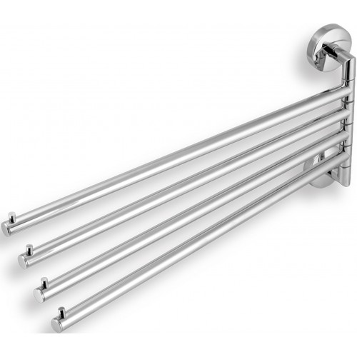 NOVASERVIS METALIA 11 čtyřramenný držák ručníků chrom 0146,0
