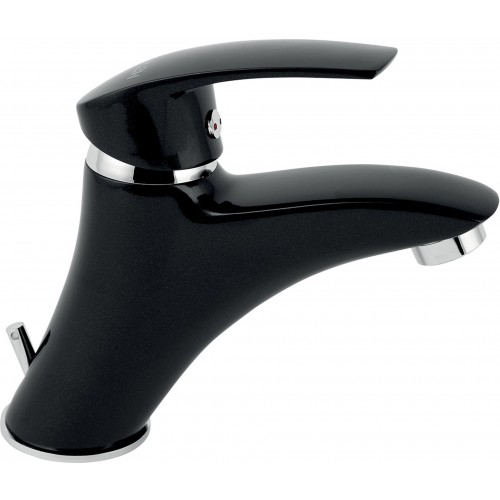 NOVASERVIS METALIA 57 Umyvadlová baterie bez výpusti EBONY-LESK 57002/1,63