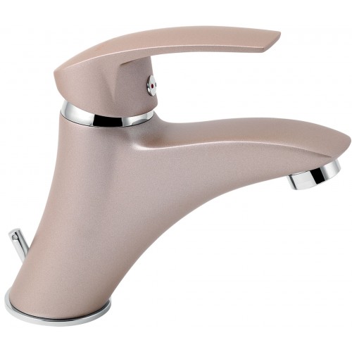 NOVASERVIS METALIA 57 Umyvadlová baterie bez výpusti SHELL MAT 57002/1,66