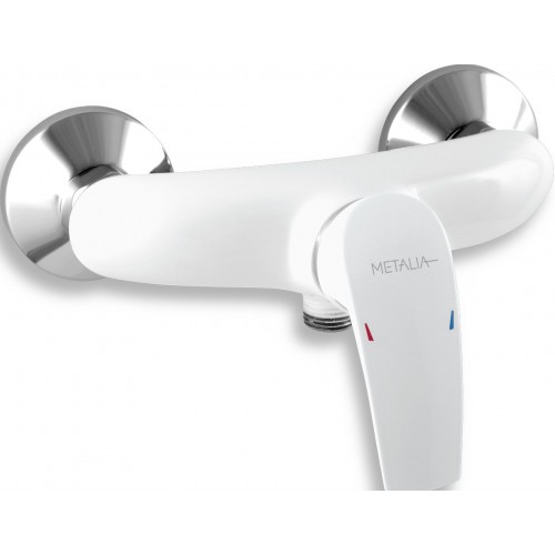 NOVASERVIS METALIA 57 Sprchová baterie bez příslušenství 150 mm, BÍLÁ 57060/1,1