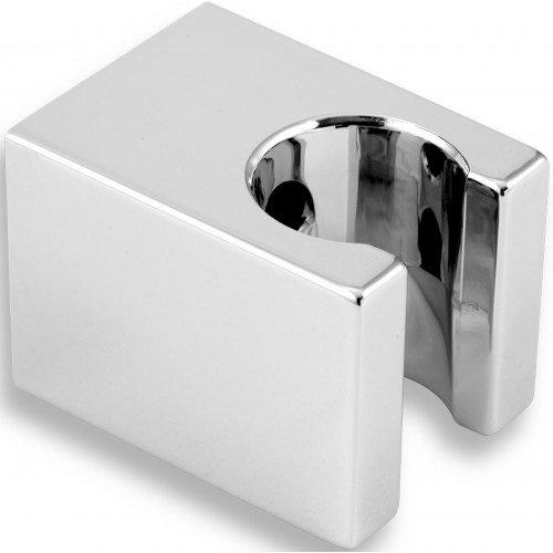 NOVASERVIS Držák sprchy hranatý pevný chrom D/CUBE,0 NOVASERVIS Držák sprchy hranatý pevný chrom D/CUBE,0