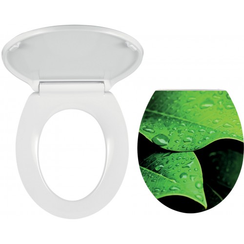 NOVASERVIS WC SEDÁTKO duroplast bílá, panty tvrzený plast WC/SOFTNATURE