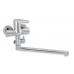 NOVASERVIS TITANIA Fresh Paneláková nástěnná vanová baterie 100 mm, 96673/1,0