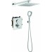 NOVASERVIS METALIA 57 ECO+ Sprchová sada podomítková termostatická chrom SADAECO52RT