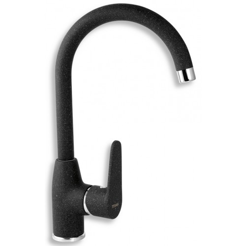 NOVASERVIS TITANIA Fresh stojánková dřezová baterie, granit-černý, 96713,GRB