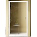 RAVAK Rapier NRDP2-110 L sprchové dveře, white Transparent 0NND010LZ1