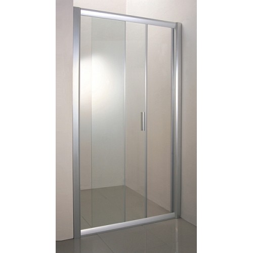 RAVAK Rapier NRDP2-110 L sprchové dveře, satin Transparent 0NND0U0LZ1