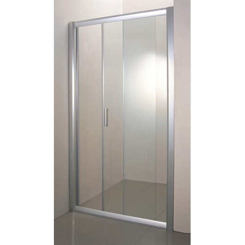 RAVAK Rapier NRDP2-110 R sprchové dveře, satin Transparent 0NND0U0PZ1