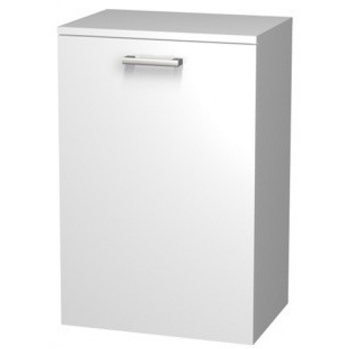 INTEDOOR nízká koupelnová skříňka 50 cm závěsná, bílá NY SN 50 K 01
