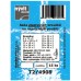 SADA O kroužků 9x3 mm (9x15) ke kuželce porcelánové baterie - D1/45B
