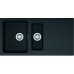 BAZAR Franke Orion OID 651, 1000x510 mm, tectonitový dřez, černá 114.0288.592 POŠKOZEN ROH!!