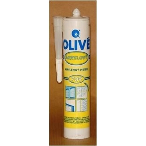 OLIVÉ 709 akrylový tmel bílá 310ml