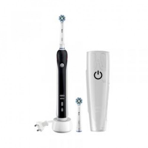Oral-B PRO 1600 Black elektrický zubní kartáček+pouzdro