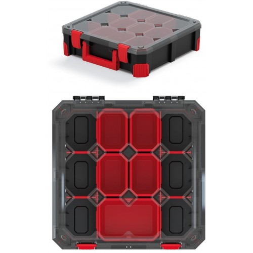 Kistenberg TITAN Organizér 11 přihrádek, 39x39x11cm KTI4040BS