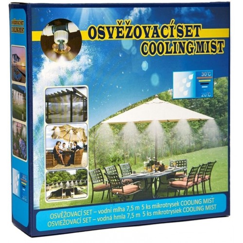 Osvěžovací set Vodní mlha 7,5 m 5ks mikrotrysek TY9405B