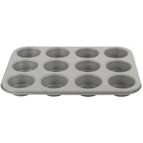 BLAUMANN Gray Granit plech na pečení na 12 muffin BL-1584