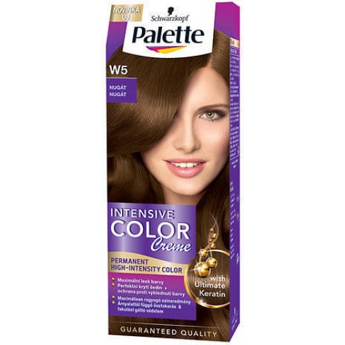 PALETTE ICC W5 Barva na vlasy gloss gold nugát PALETTE ICC W5 Barva na vlasy gloss gold nugát