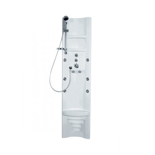 TEIKO Pamo rohový masážní panel s pákovou baterií V261185N65T01011 TEIKO Pamo rohový masážní panel s pákovou baterií V261185N65T01011