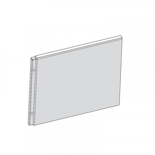 RAVAK CHROME Panel A boční 75 snowwhite CZ74130A00