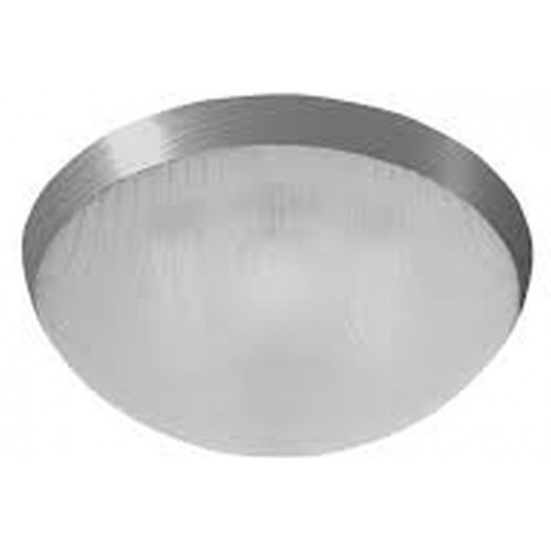PANLUX GALIA přisazené stropní a nástěnné kruhové svítidlo 75W E27, stříbrná KG-75/CH
