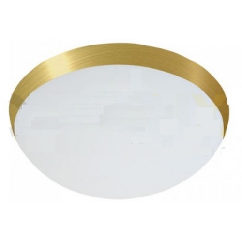 PANLUX GALIA přisazené stropní a nástěnné kruhové svítidlo 75W E27, zlatá KG-75/Z