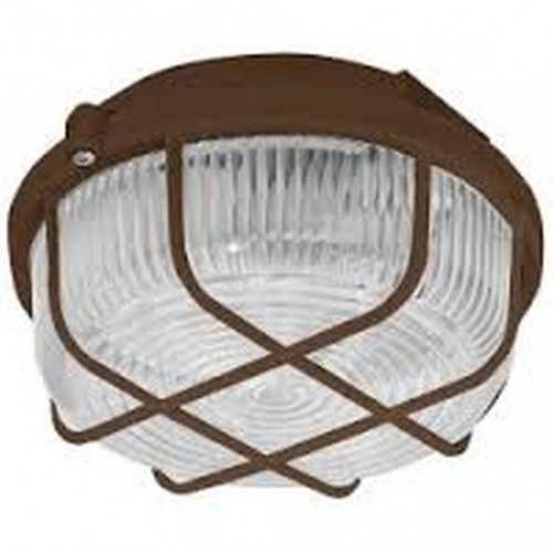 PANLUX KRUH přisazené stropní a nástěnné svítidlo 100W, hnědá SKP-100/H PANLUX KRUH přisazené stropní a nástěnné svítidlo 100W, hnědá SKP-100/H