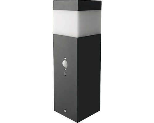 PANLUX GARD 36 zahradní svítidlo se senzorem, šedá NOS-E14