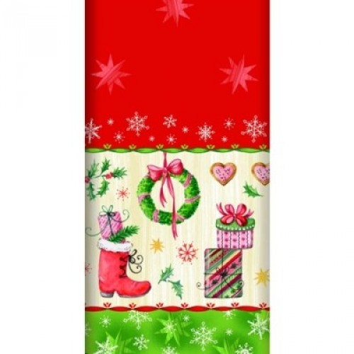 PAPSTAR Vánoční ubrus "X-mas Allover" PAPSTAR Vánoční ubrus "X-mas Allover"