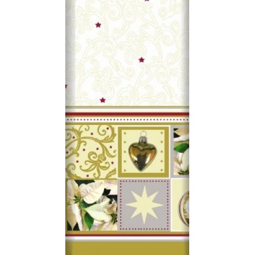 PAPSTAR Vánoční ubrus "X-mas Chess"