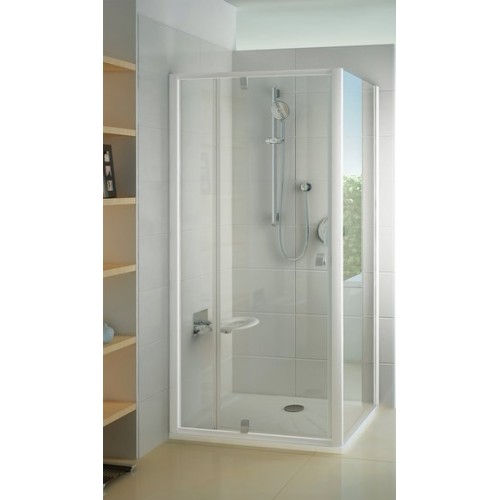 RAVAK PIVOT PDOP2-120 sprchové dveře otočné, white/white Transparent 03GG0101Z1
