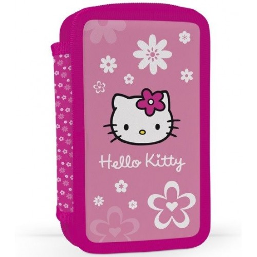 Penál školní jednopatrový - HELLO KITTY