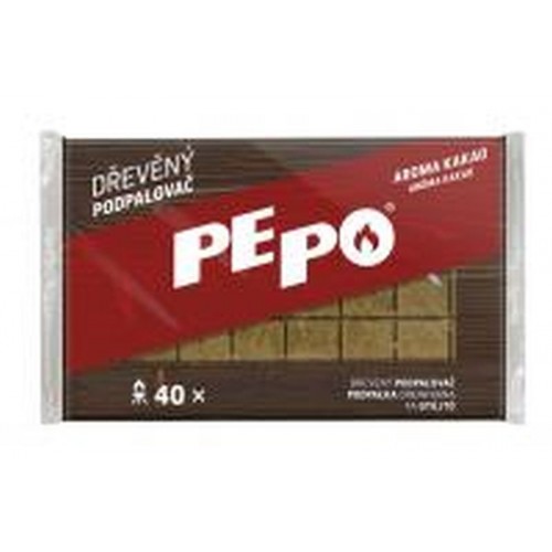 PE-PO dřevěný podpalovač 40 podpalů 2068928 PE-PO dřevěný podpalovač 40 podpalů 2068928