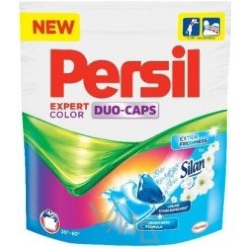 Persil Expert Duo-Caps Color Silan gelové kapsle na barevné prádlo 32 ks