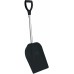 PLASTKON Lopata na sníh 27 cm ALU teleskopická černá