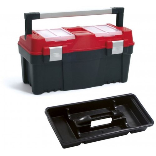 Prosperplast APTOP Plastový kufr na nářadí červený, 550 x 267 x 277 mm N22APTOP