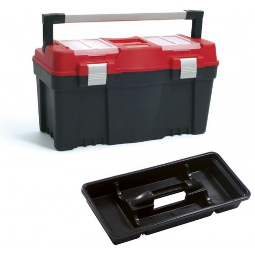 Prosperplast APTOP Plastový kufr na nářadí červený, 598 x 286 x 327 mm N25APTOP