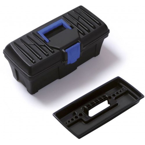 Prosperplast CALIBER Plastový kufr na nářadí modrý, 400 x 200 x 186 mm N15S