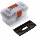 Prosperplast ICECUBE Plastový kufr na nářadí transparentní 300 x 167 x 150 mm N12ICE