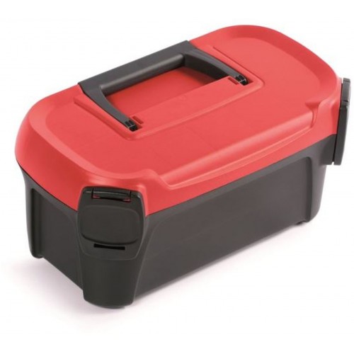 Kistenberg SMART Kufr na nářadí, 32,8x17,8x16cm, černá/červená KSM32-3020
