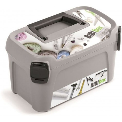 Prosperplast LINE IML Plastový kufr na nářadí, 380x234x225mm, motiv bibi box NML400