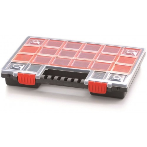 Prosperplast NORP Plastový organizér 22 barevných přihrádek, 344 x 249 x 50 mm NORP14