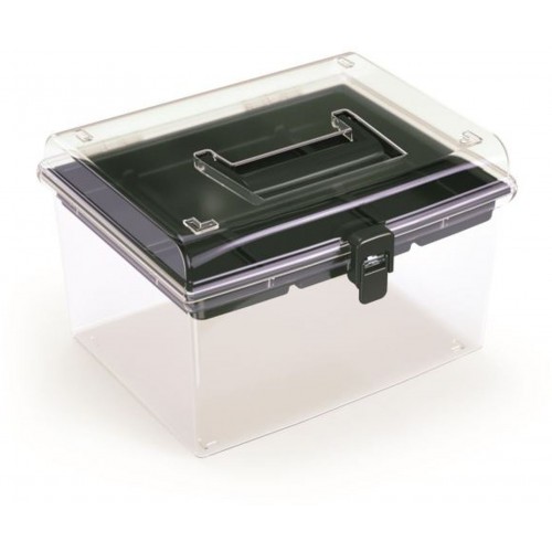 Prosperplast NUF HIGH Plastový organizér, 245x214x158mm, černý NUF3HT