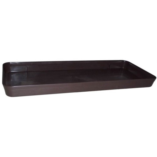 PLASTY-KO Miska pod truhlík 40 cm hnědá PLASTY-KO Miska pod truhlík 40 cm hnědá