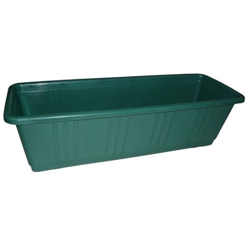 PLASTY-KO Truhlík s dezénem zelený 50 cm