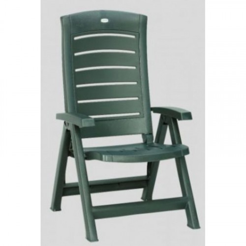 Křeslo polohovací HERA zelené 414/9