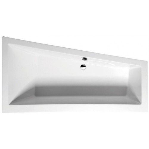 POLYSAN ANDRA R asymetrická vana 170x90x45cm, bílá, pravá 81511