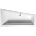 POLYSAN ANDRA R asymetrická vana 170x90x45cm, bílá, pravá 81511